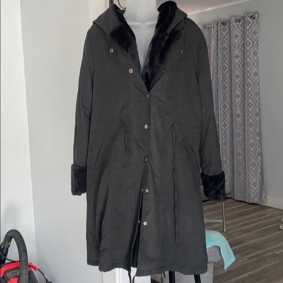 Fur lined jacket - Picture 1 of 3